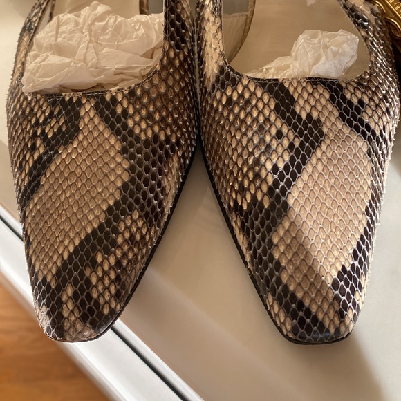 Stuart Weitzman Python Slingback Pumps - Picture 8 of 8